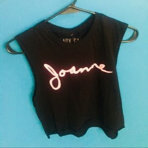 Lady Gaga Joanne Crop Tank NWT